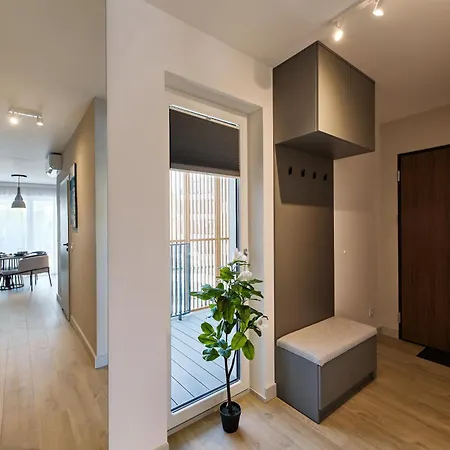 Daire Baltic Waves - Basen, Sauna, Parking