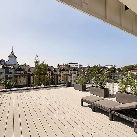 Baltic Waves - Basen, Sauna, Parking Daire *