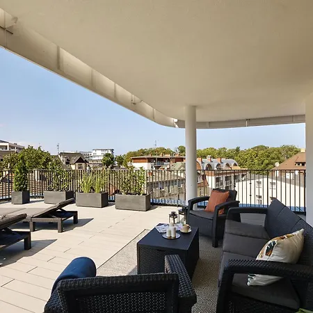 Daire Baltic Waves - Basen, Sauna, Parking