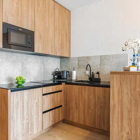 Baltic Waves - Basen, Sauna, Parking Daire *