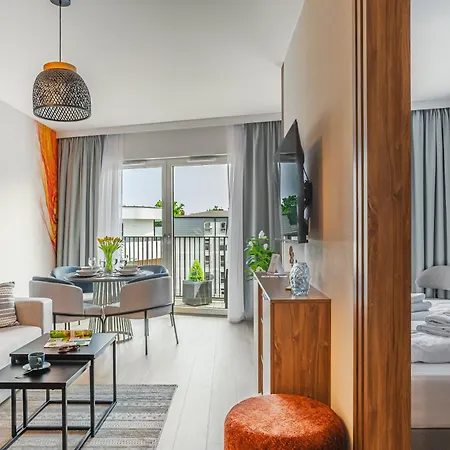 Baltic Waves - Basen, Sauna, Parking Daire *