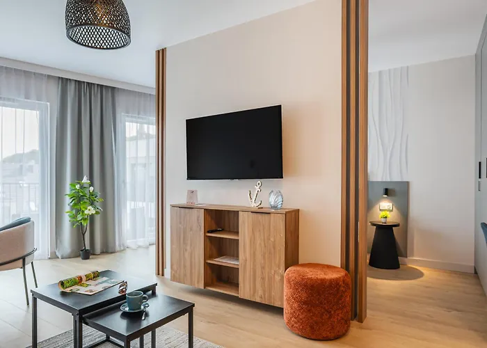 Baltic Waves - Basen, Sauna, Parking Apartment